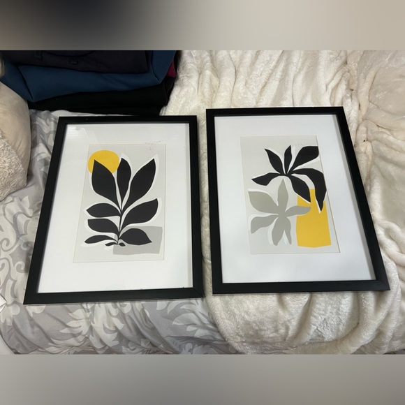 Two Piece Abstract Wall Art - Picture 3 of 8
